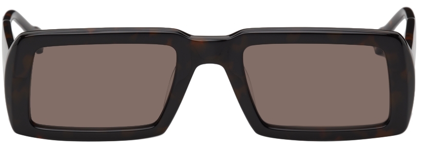 Ssense Uomo Accessori Occhiali da sole Tortoiseshell Acetate Sunglasses 