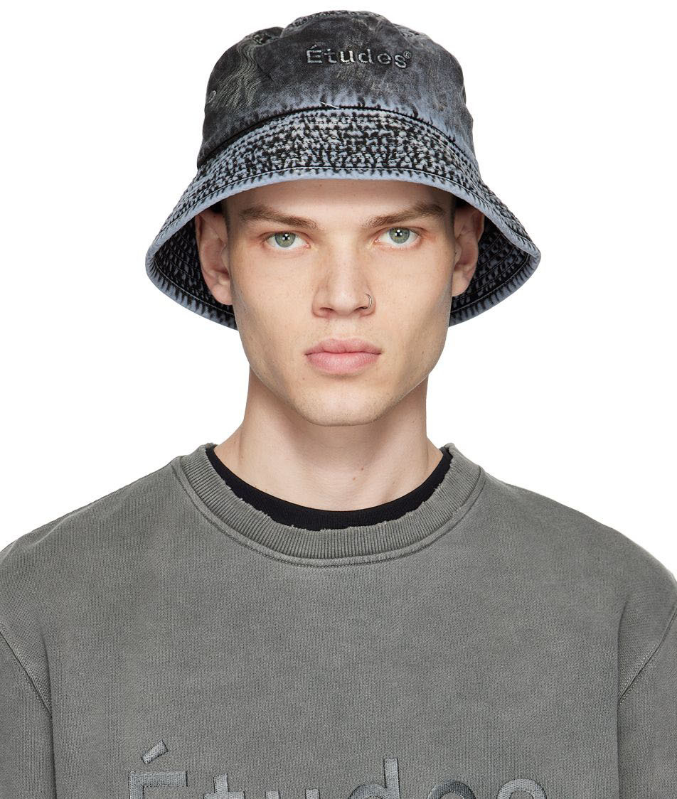 SSENSE Exclusive Black Faded Training Hat Ssense Uomo Accessori Cappelli e copricapo Cappelli Cappello Bucket 