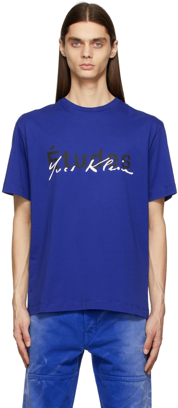 yves klein blue shirt