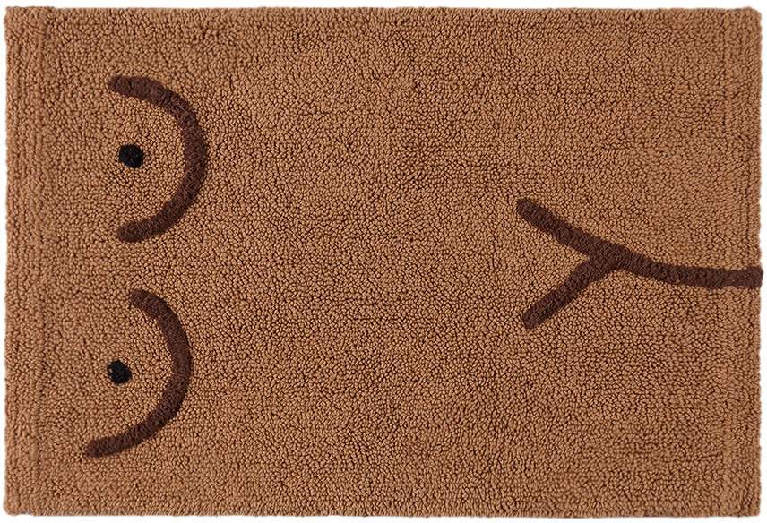 Cold Picnic Brown Torso Bath Mat