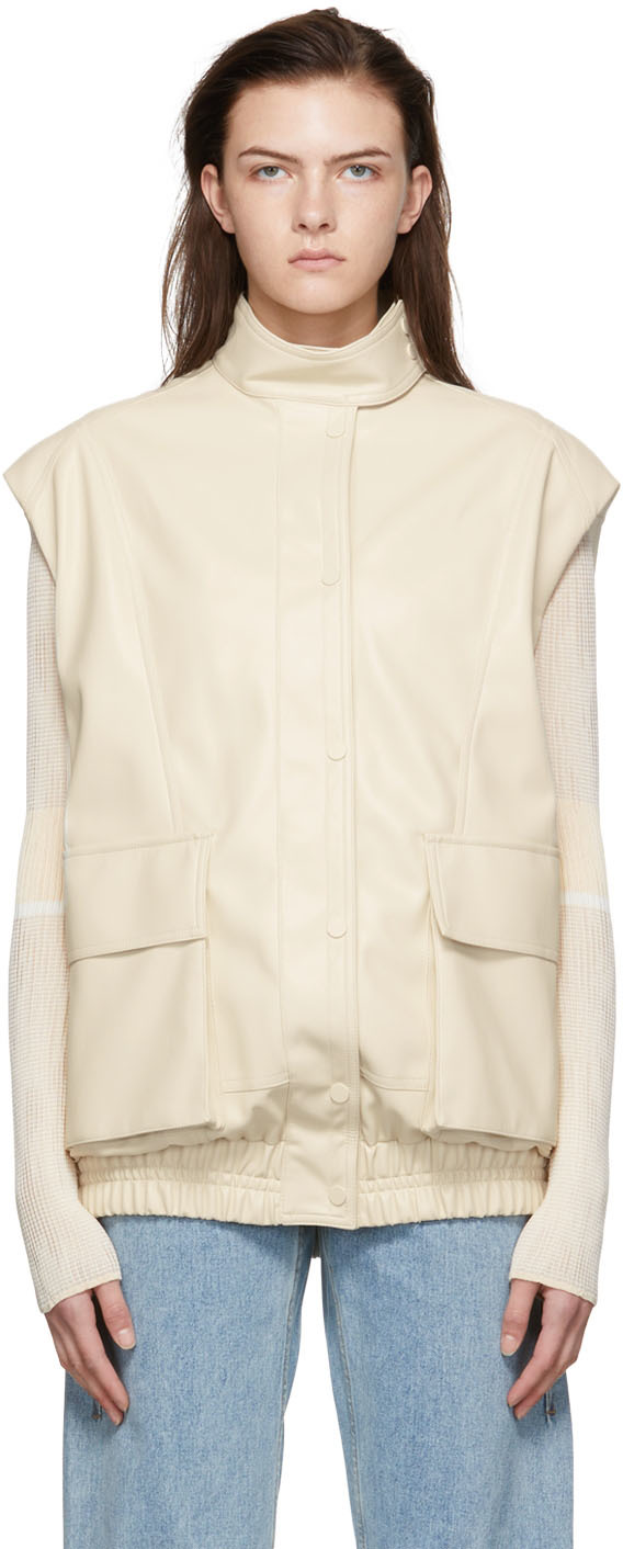PVC80%【新品】lowclassic leather vest