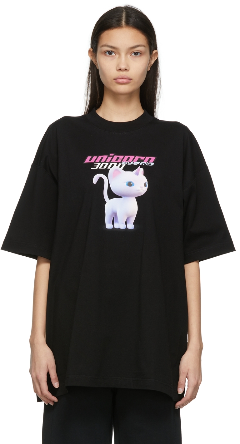 Black Everyone Can Be A Unicorn T-Shirt