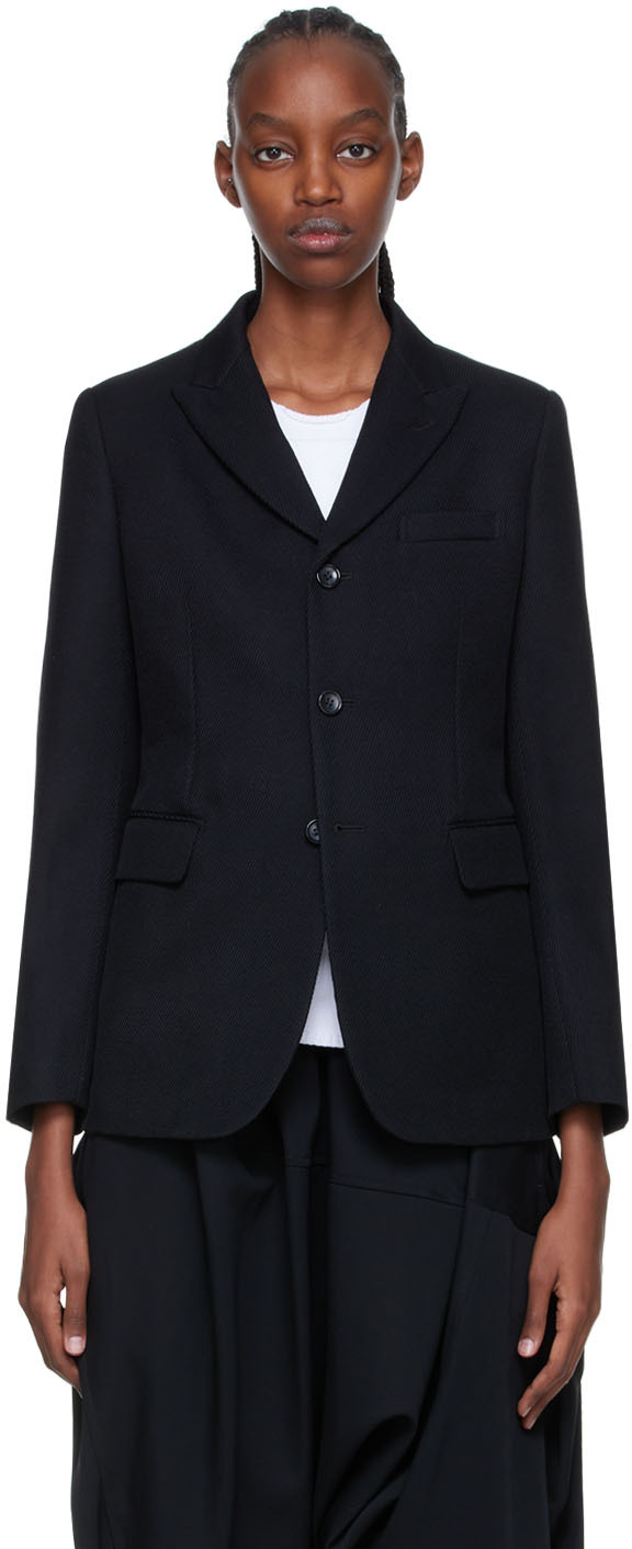 アウターその他 COMME DES GARCONS Woman Blazer Black ROJ005051 1 Comme Des Garçons Wool Blazer | Black | FARFETCH
