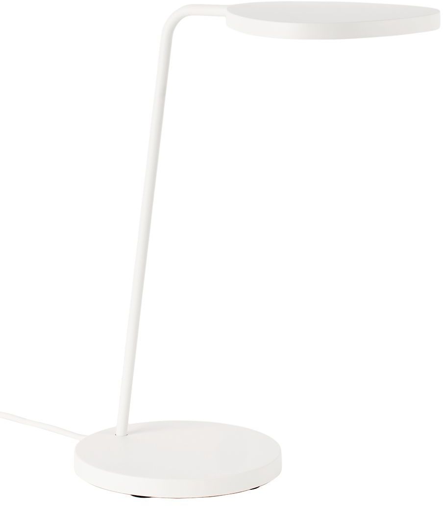Muuto White Leaf Table Lamp In White