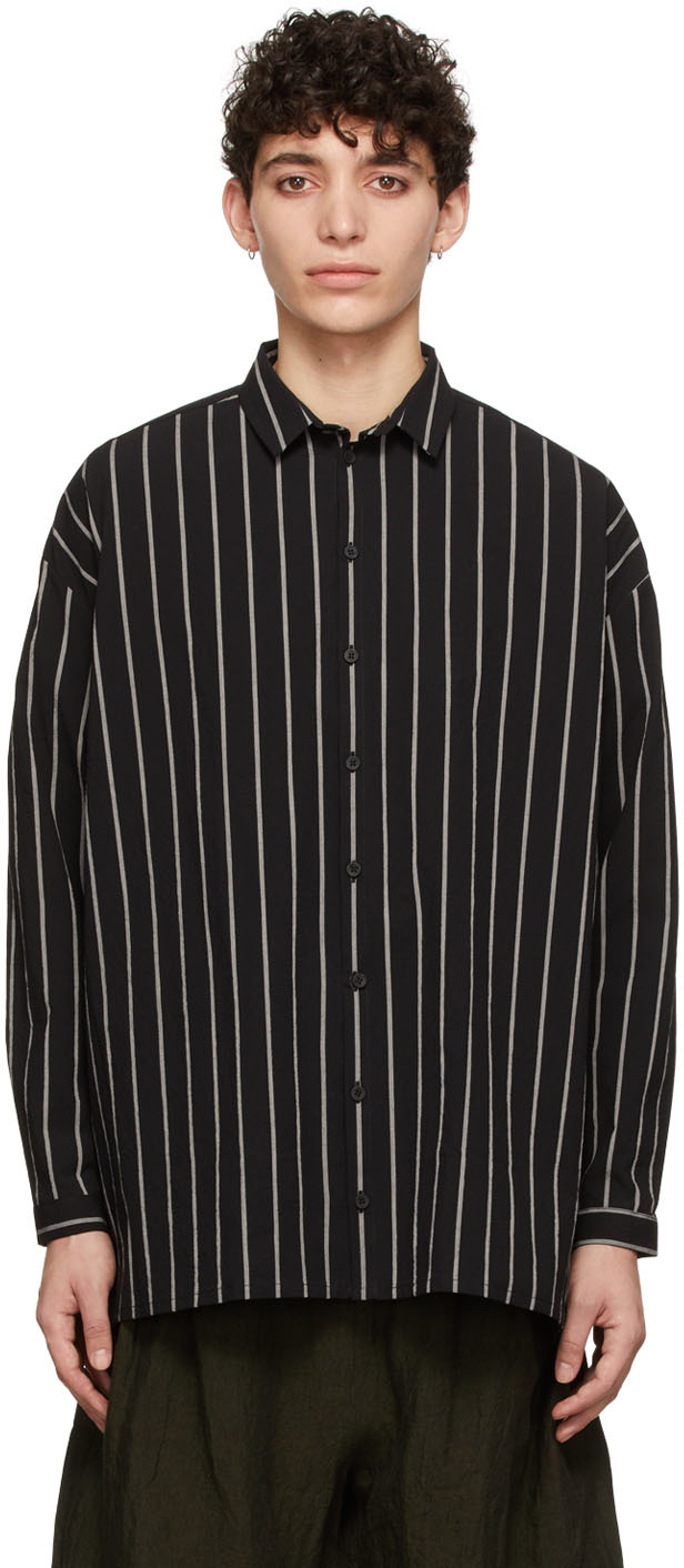 Toogood: Black The Draughtsman Shirt | SSENSE