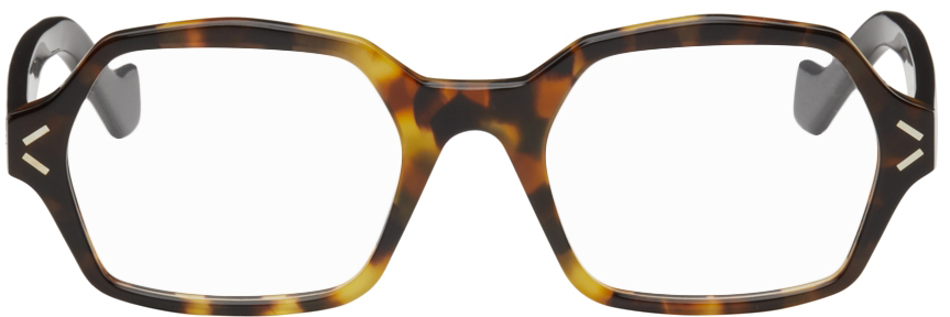 Loewe Tortoiseshell Rectangular Glasses | Smart Closet