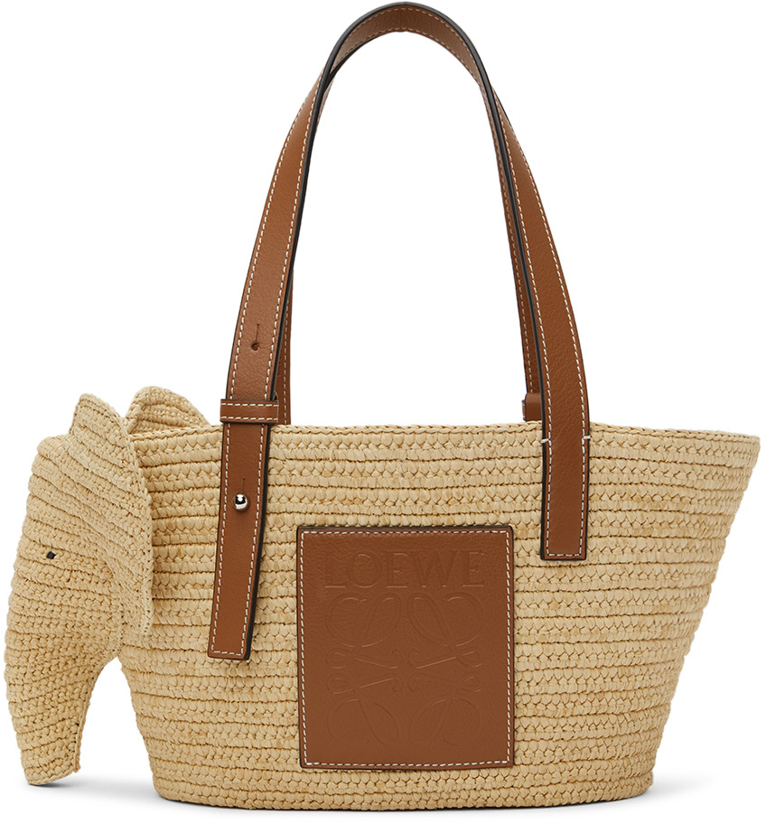 loewe animal basket bolsa