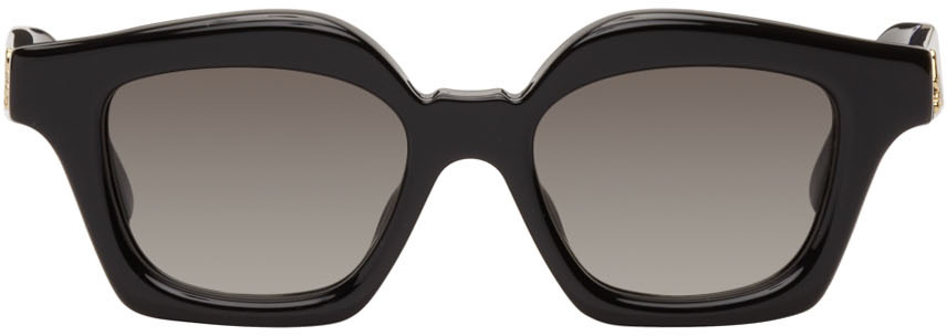 Loewe Black Acetate Square Sunglasses