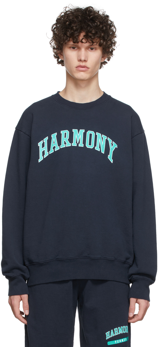 harmony navy cotton sweatshirt