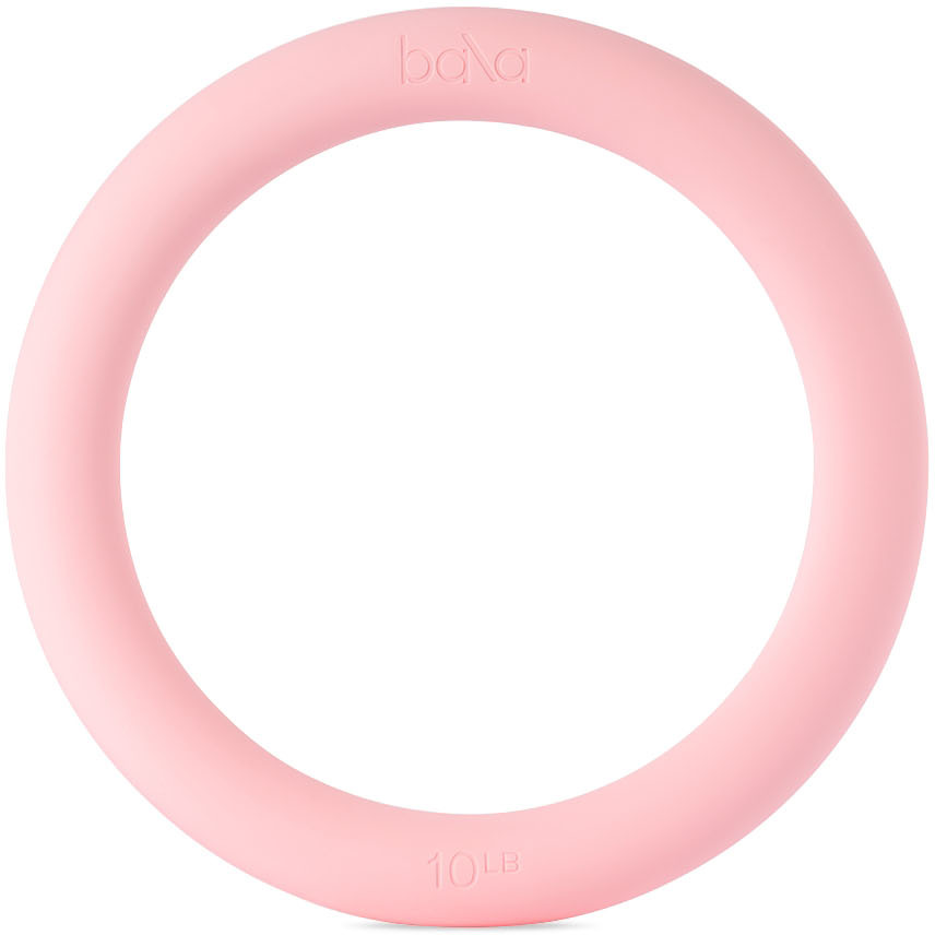Bala Pink Power Ring Kettlebell, 10 lb