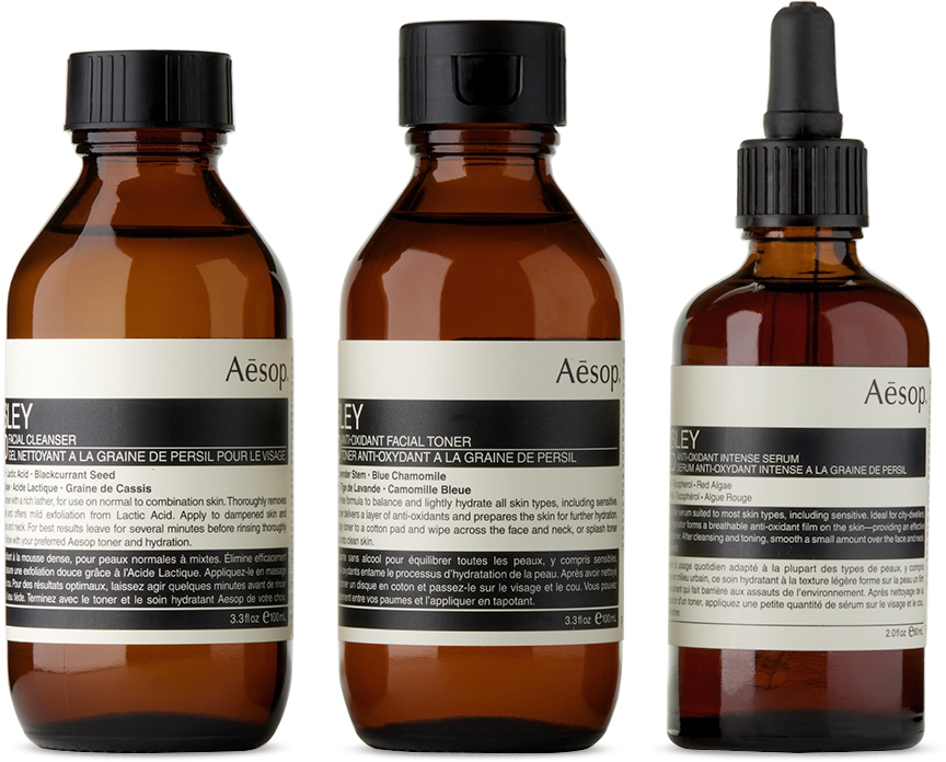 Aesop Parsley Seed Anti-oxidant Skin Care Kit In Na