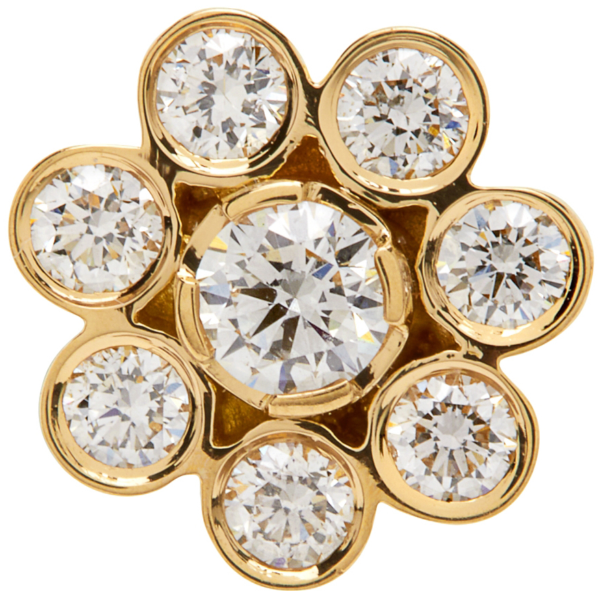 Sophie Bille Brahe Gold Bellis Diamant Single Earring