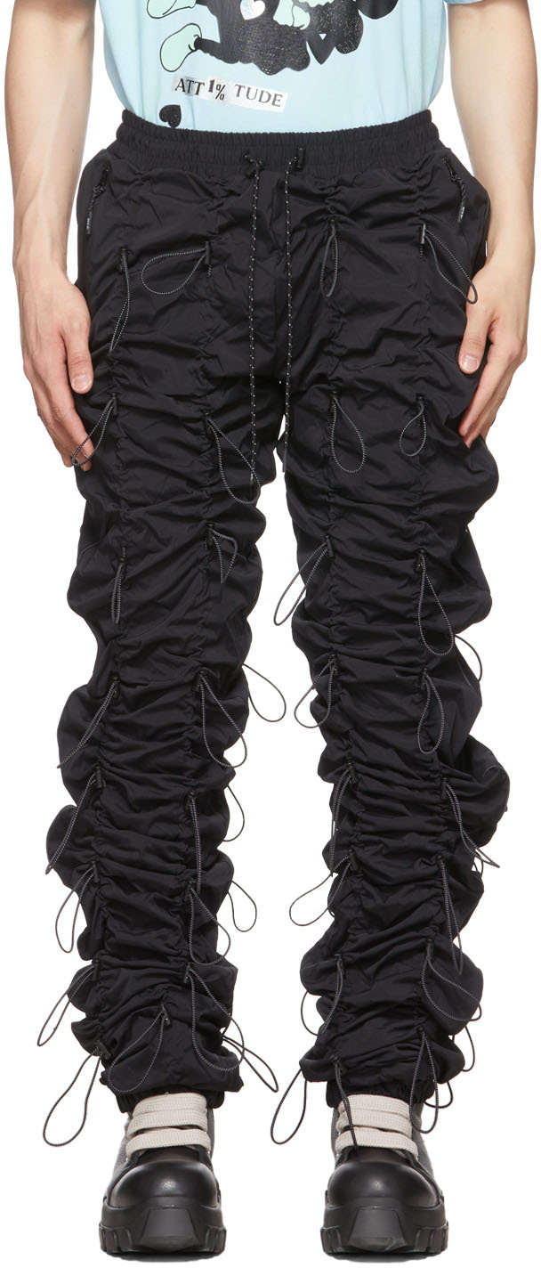 99 IS Black Reflector Gobchang Lounge Pants