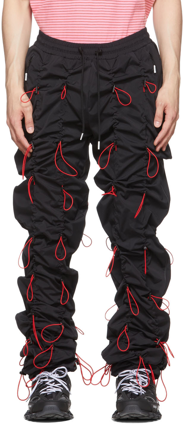 TRIPP NYC  SKULL ZIP OFF PANT RED