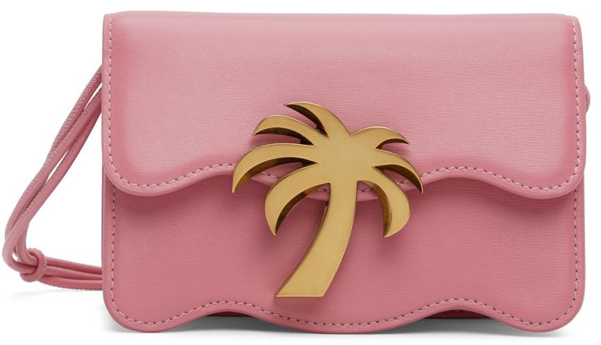 Palm Angels Pink Mini Palm Beach Shoulder Bag