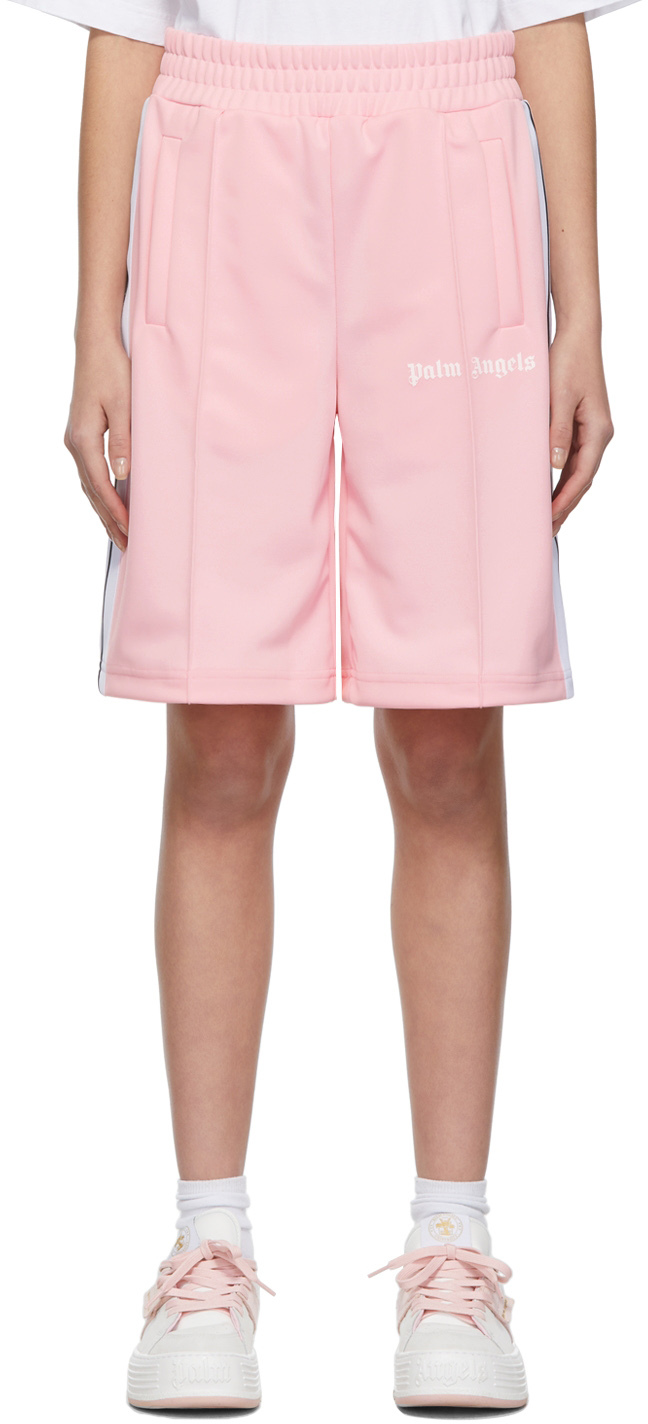 Palm Angels Pink Track Shorts
