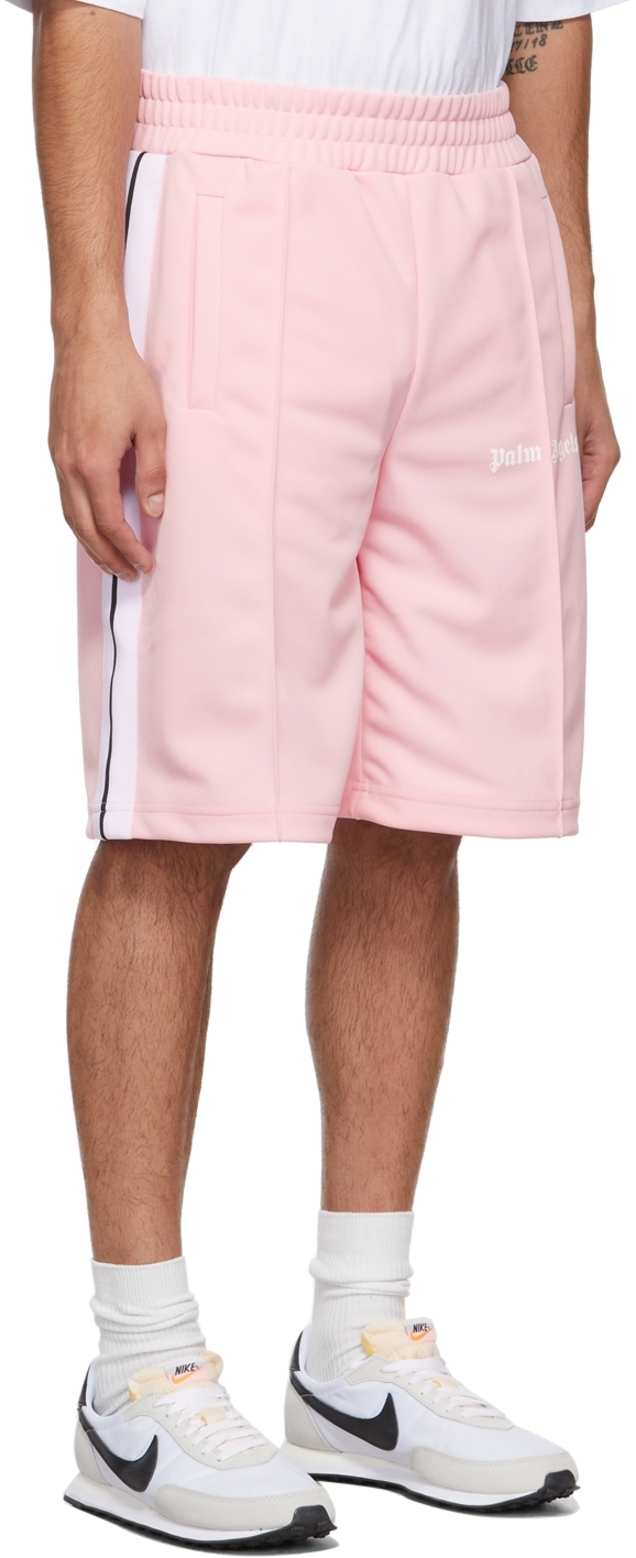 Palm Angels Pink Classic Track Shorts | Smart Closet