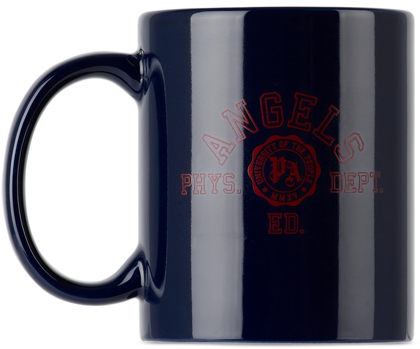 Palm Angels Navy College Logo Cup