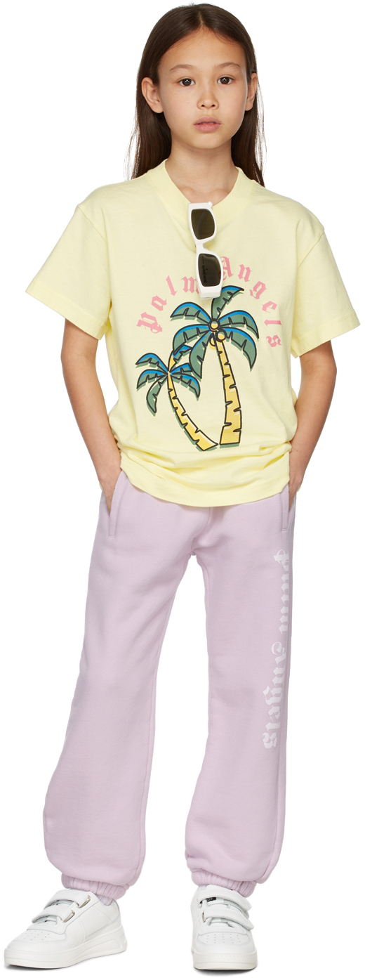 キッズ用ボトムス Palm Angels Aftersport Overlogo Palm Angels Kids Shorts with logo | Kids's Boys clothes (4