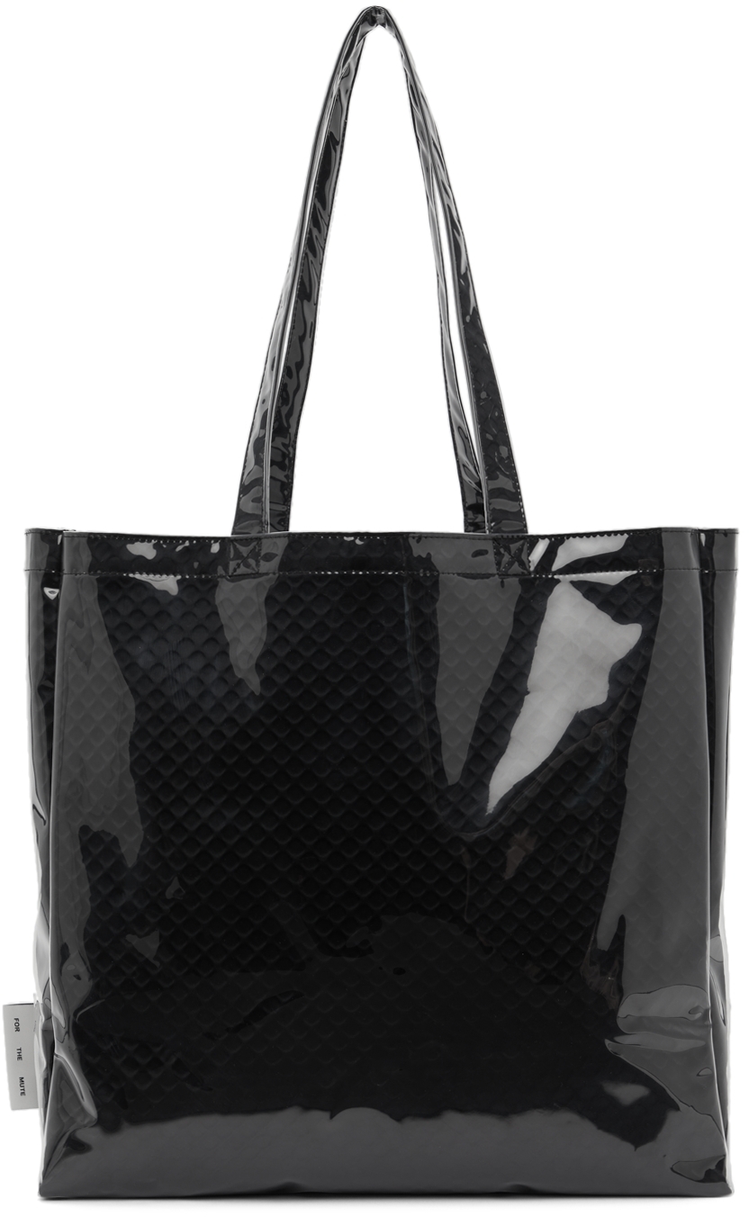 SSENSE Exclusive Black Folded Tote Bag by Song for the Mute on Sale