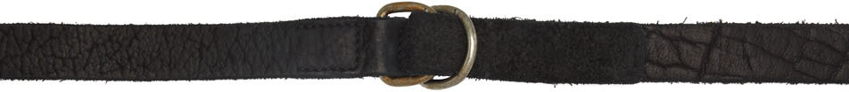 Guidi Black Leather Belt In Blkt