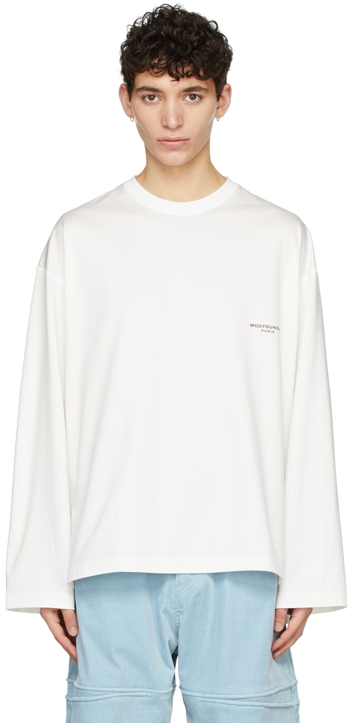 Wooyoungmi: White Cotton T-Shirt | SSENSE
