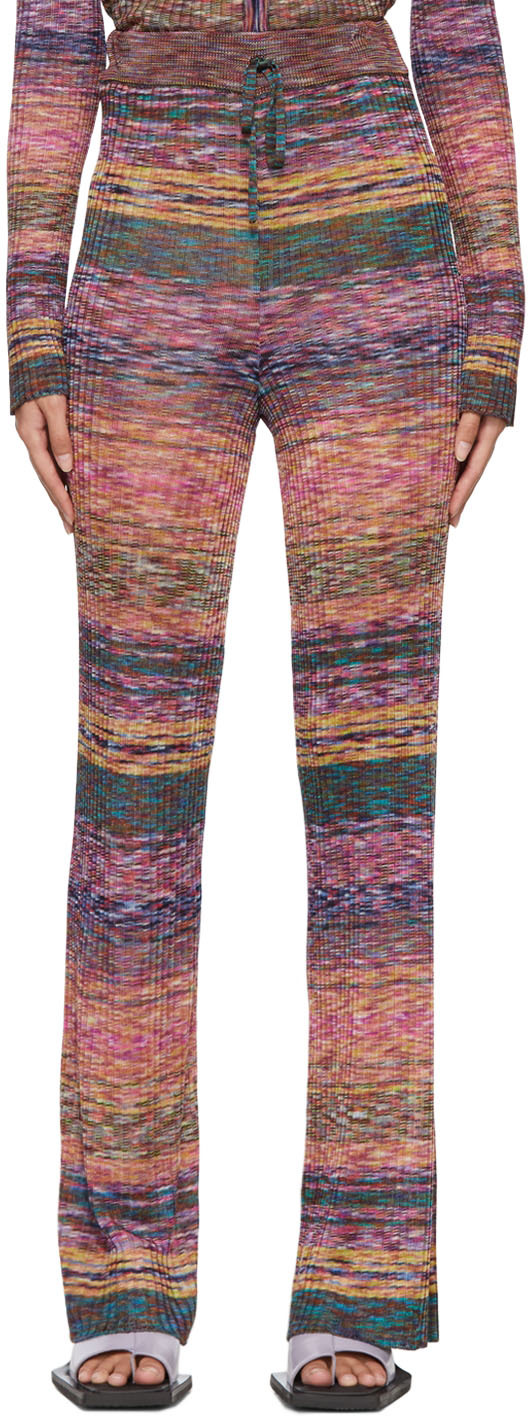 Multicolor Viscose Lounge Pants