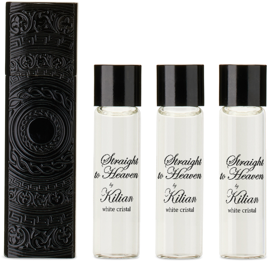 Kilian Paris Straight To Heaven White Cristal Eau De Parfum Travel Set, 4 X 7.5 ml In Na