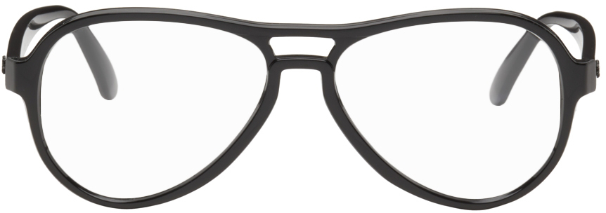 Black Acetate Vagabond Glasses by Ray-Ban on Sale