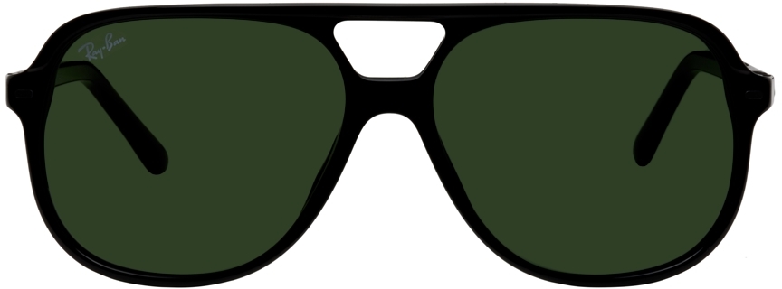 Ray-Ban Black & Green Bill Sunglasses