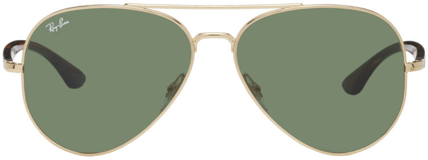 Ray-Ban Gold RB3675 Sunglasses
