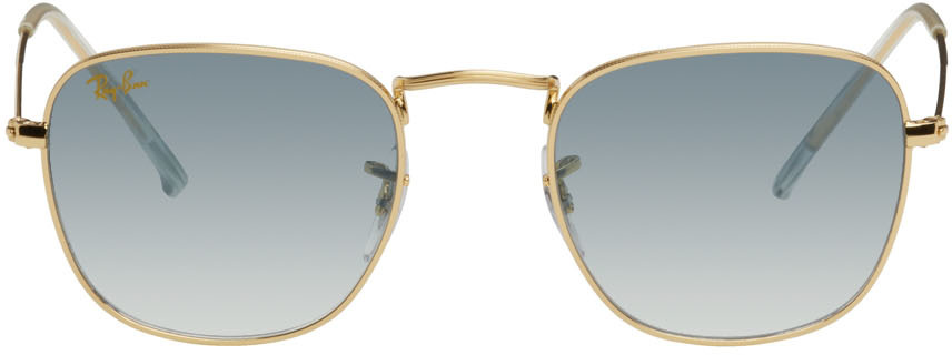 Ray-Ban Gold Frank Legend Sunglasses