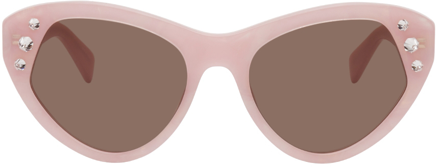 Moschino Pink Cat-Eye Sunglasses
