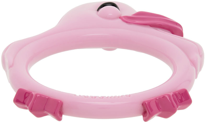Moschino Pink Duck Bracelet