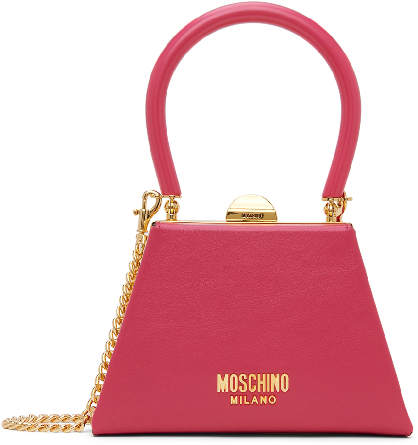 Moschino Pink Frame Bag