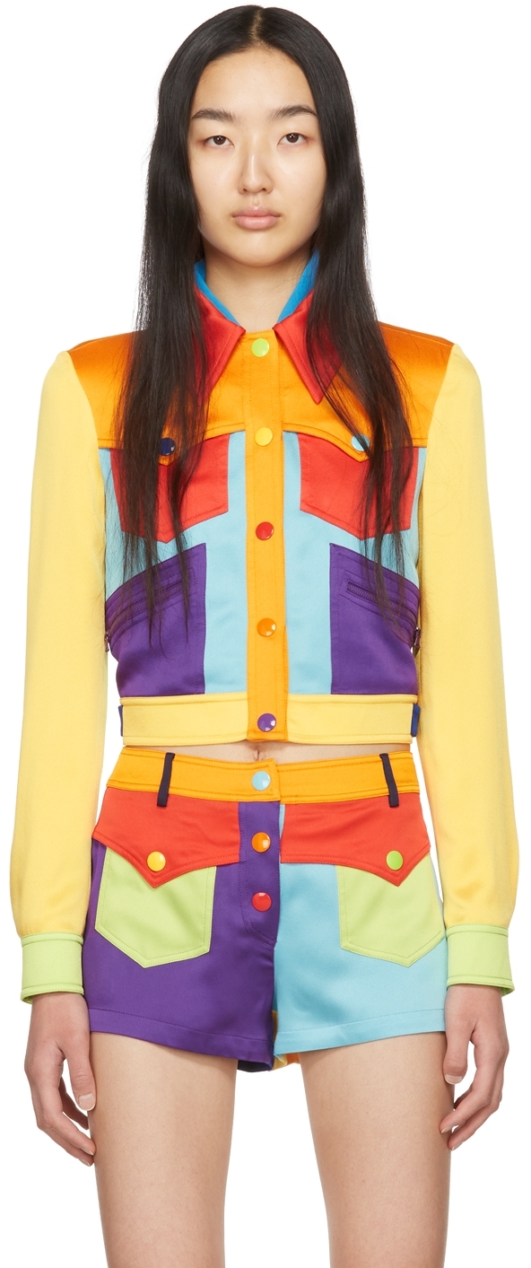 Moschino Multicolor Diner Group Jacket