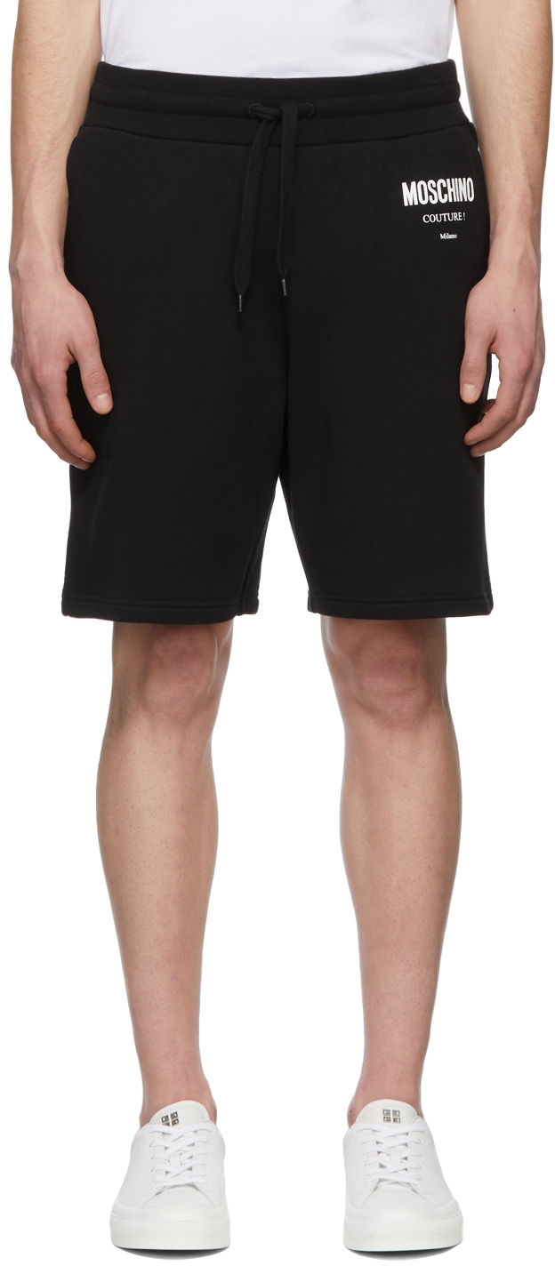 Moschino Black 'Moschino Couture' Shorts