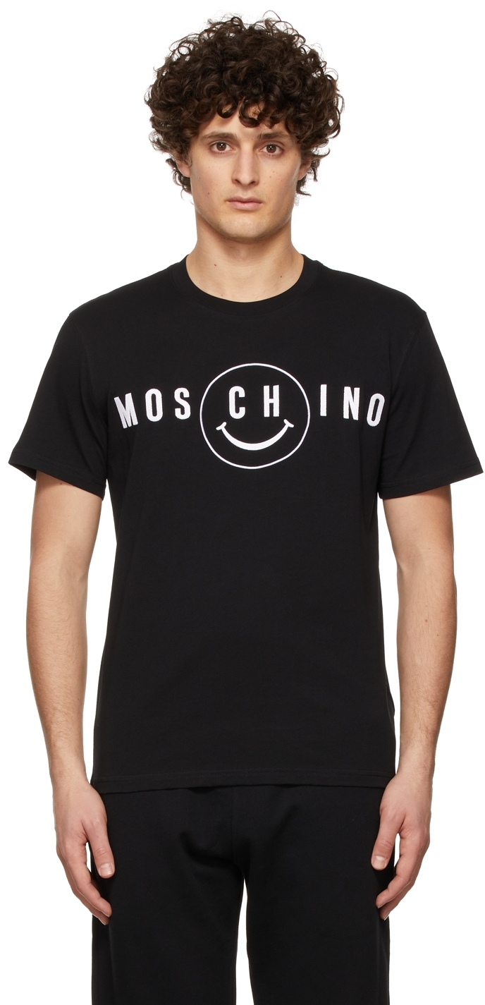 Moschino Black Jersey T-Shirt