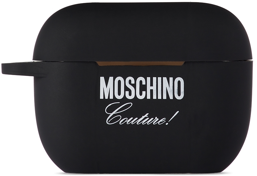 Orange & Black Hamburger Airpods Pro Headphone Case by Moschino