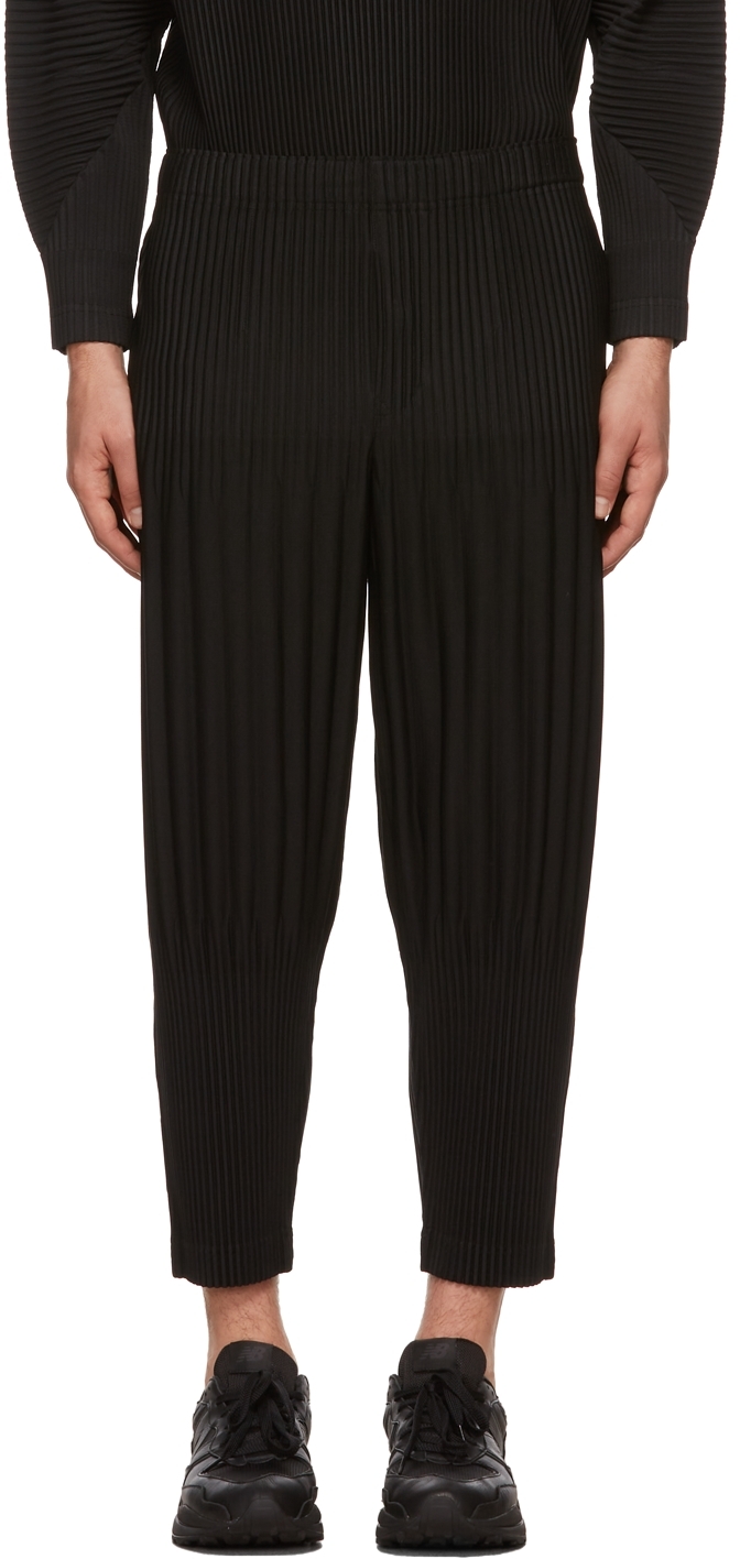 Homme Plissé Issey Miyake Black Basics 151 Pants | Smart Closet