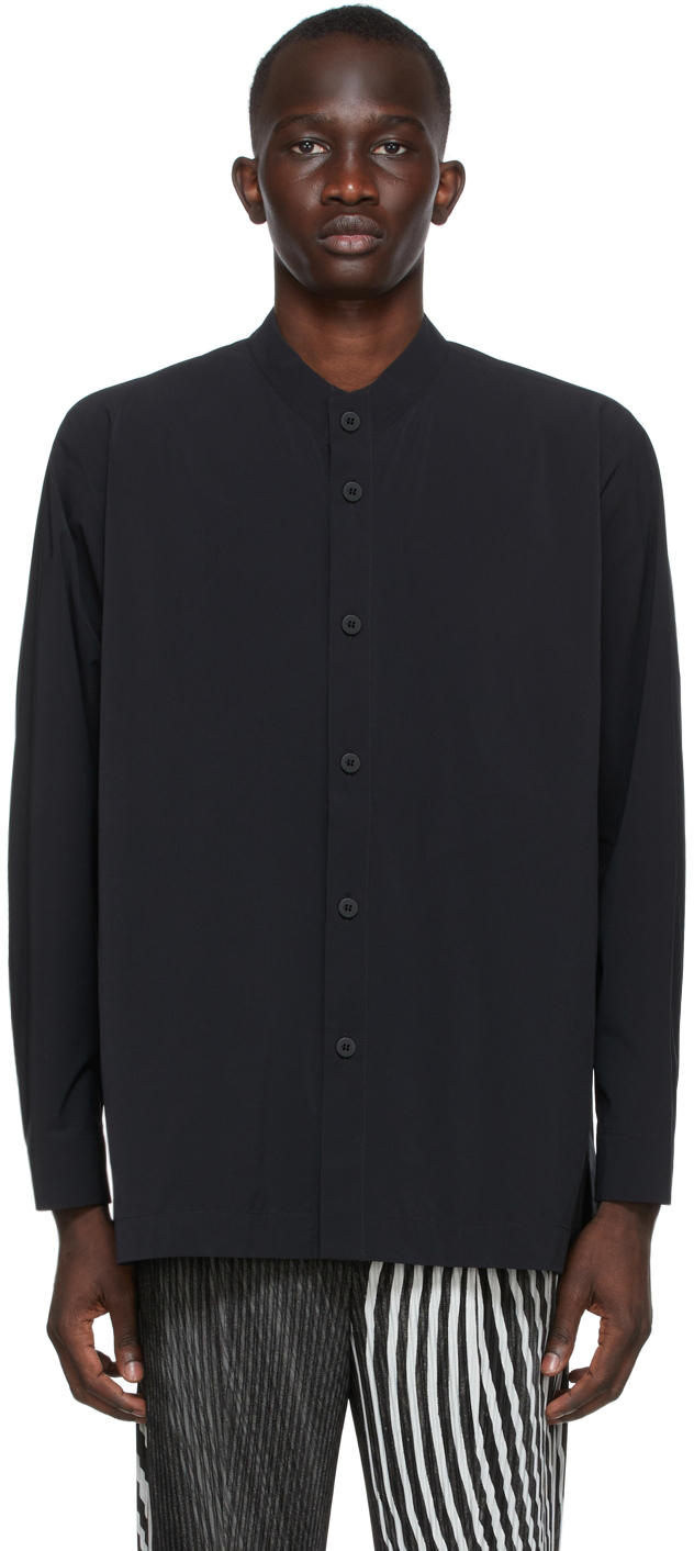 HOMME PLISSE 21SS Stretch Shirt - www.top4all.pl