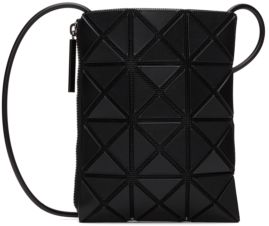 Bao Bao Issey Miyake: Black Mini Prism Pochette Crossbody Bag | SSENSE