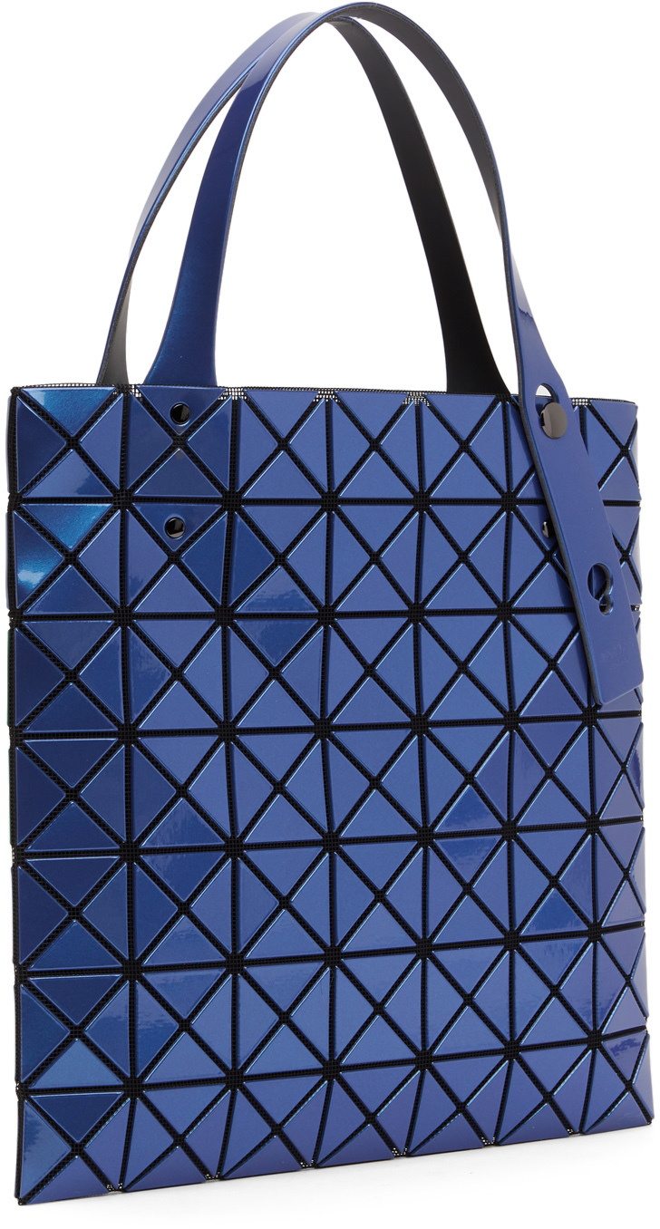 Bao Bao Issey Miyake Purple Prism Metallic Tote Bao Bao Issey Miyake