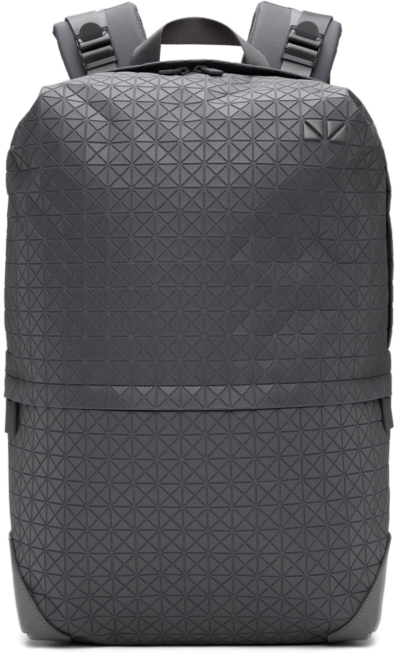 Mens Bags Backpacks Bao Bao Issey Miyake Liner Reflector Backpack in Grey for Men 