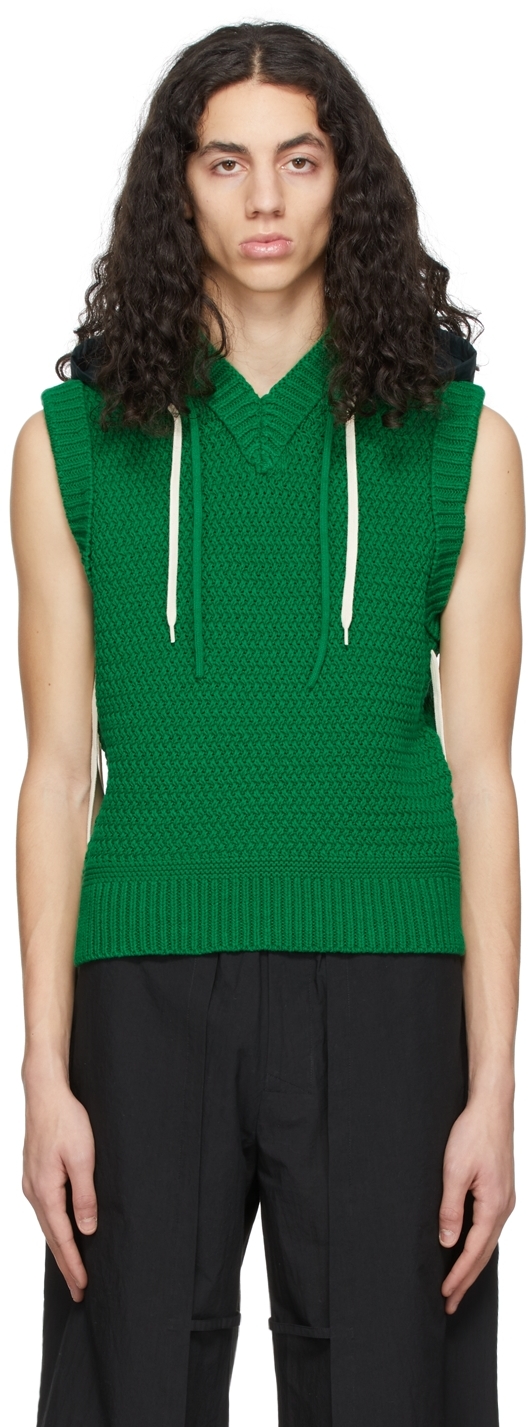 Craig Green SSENSE Exclusive Green Cotton Vest