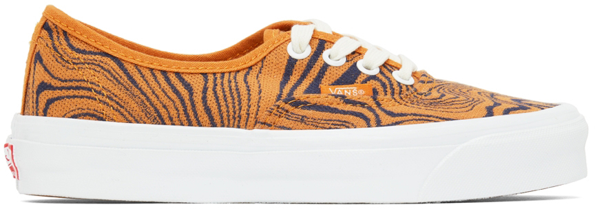Vans Orange UA OG Authentic LX Sneakers - VN0A4BV991W