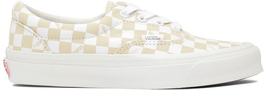 Vans Beige & White OG Era LX Sneakers - VN0A3CXNB50