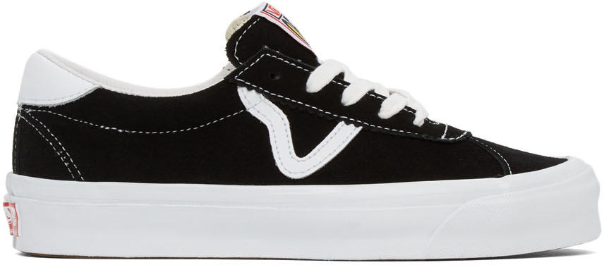 Vans: Black Suede OG Epoch LX Sneaker | SSENSE Canada