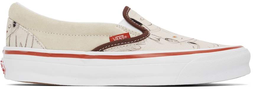 vans slip on homme