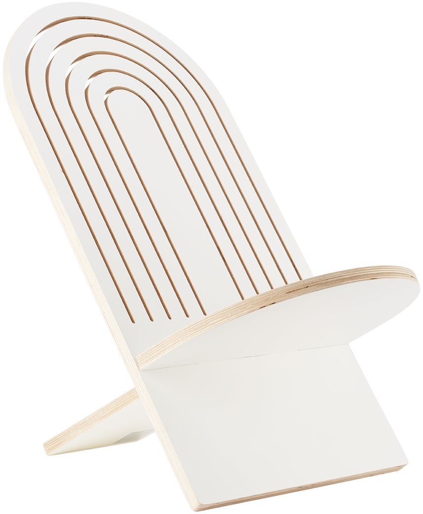  Curves By Sean Brown White Archway Chair 